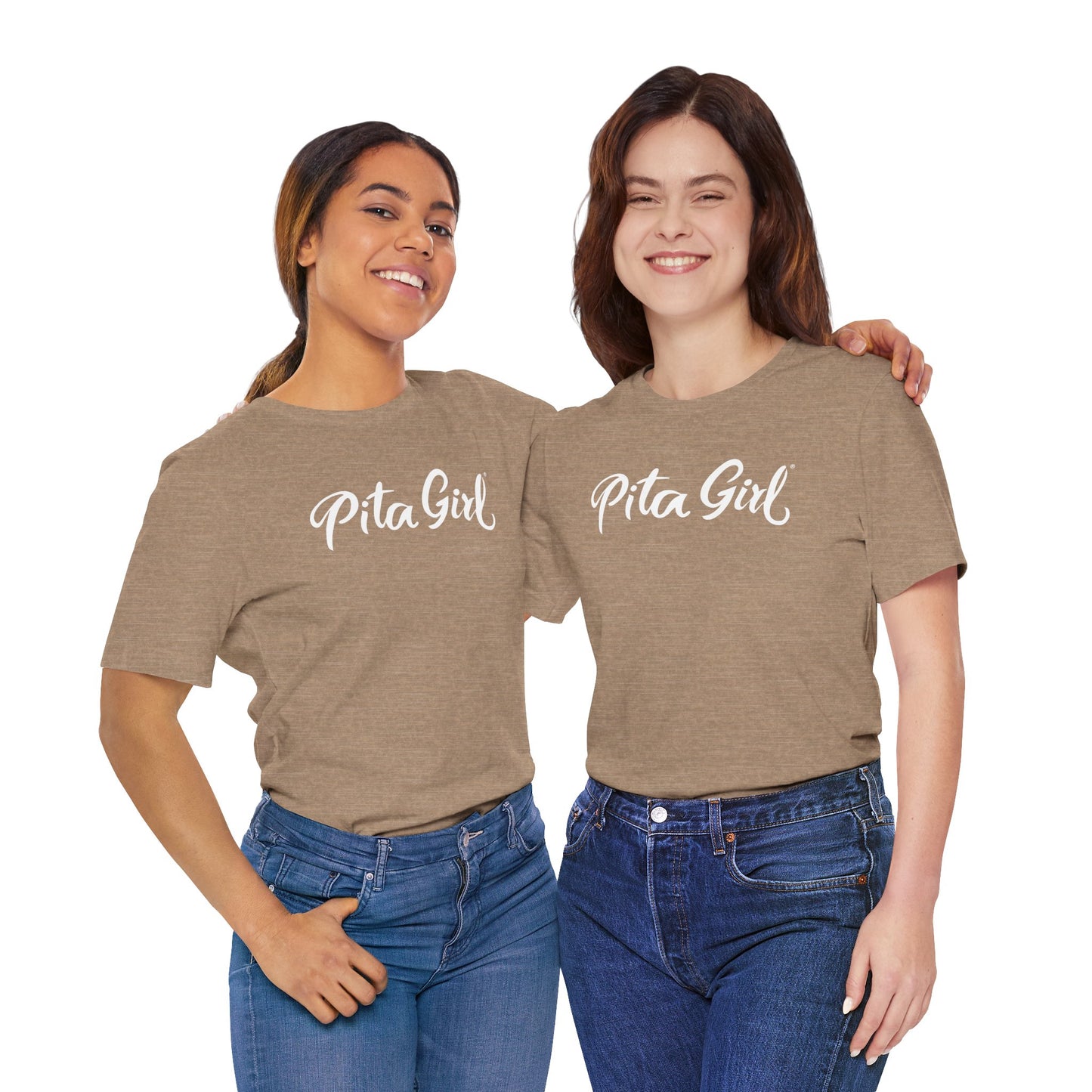 Pita Girl® Logo Tee Unisex Jersey Tee - Casual Comfort for Food Lovers