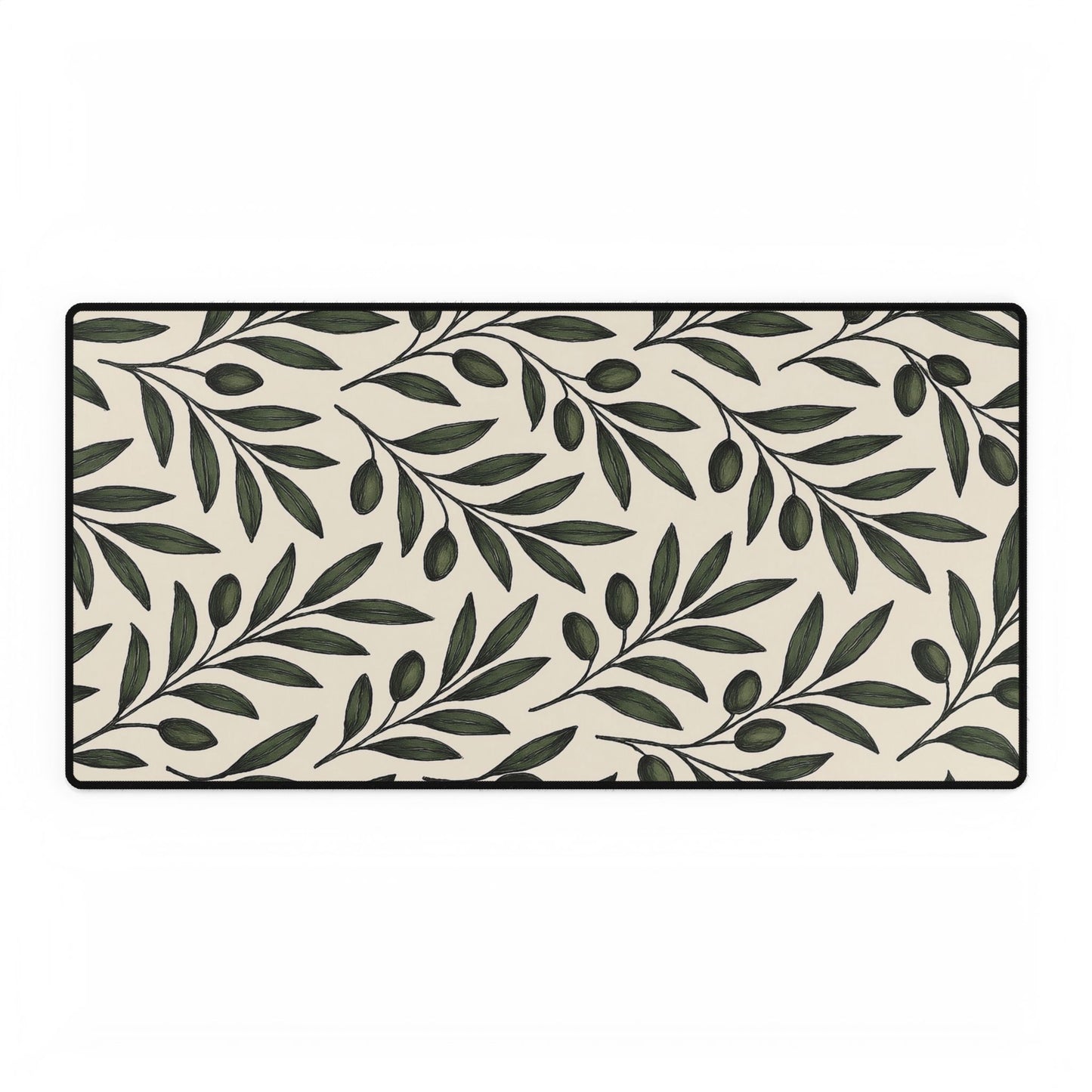 Pita Girl Olive Branches Desk Mat For Desks / Kitchen